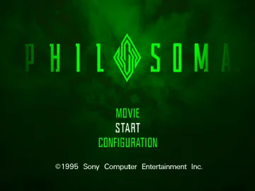 Philosoma (US) screen shot title